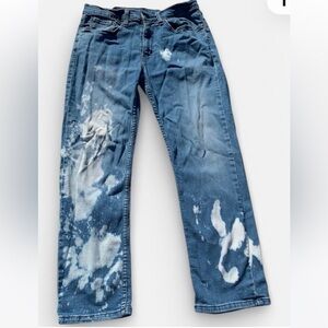 Stylish Blue Acid Wash Jeans Levi’s men size 34x30 long